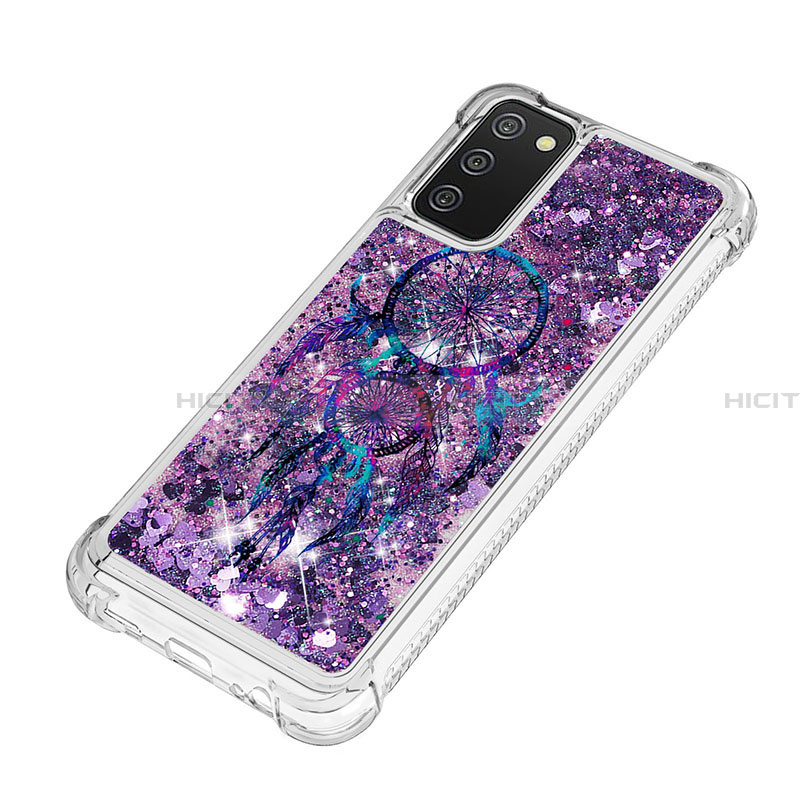 Funda Silicona Carcasa Goma Bling-Bling S03 para Samsung Galaxy F02S SM-E025F