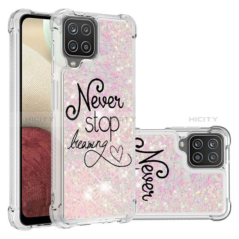 Funda Silicona Carcasa Goma Bling-Bling S03 para Samsung Galaxy F12