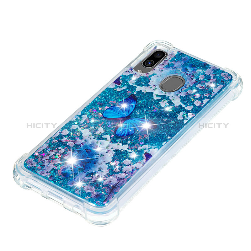 Funda Silicona Carcasa Goma Bling-Bling S03 para Samsung Galaxy M10S