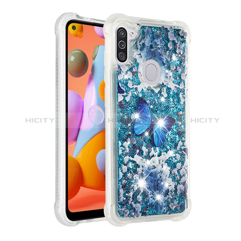 Funda Silicona Carcasa Goma Bling-Bling S03 para Samsung Galaxy M11