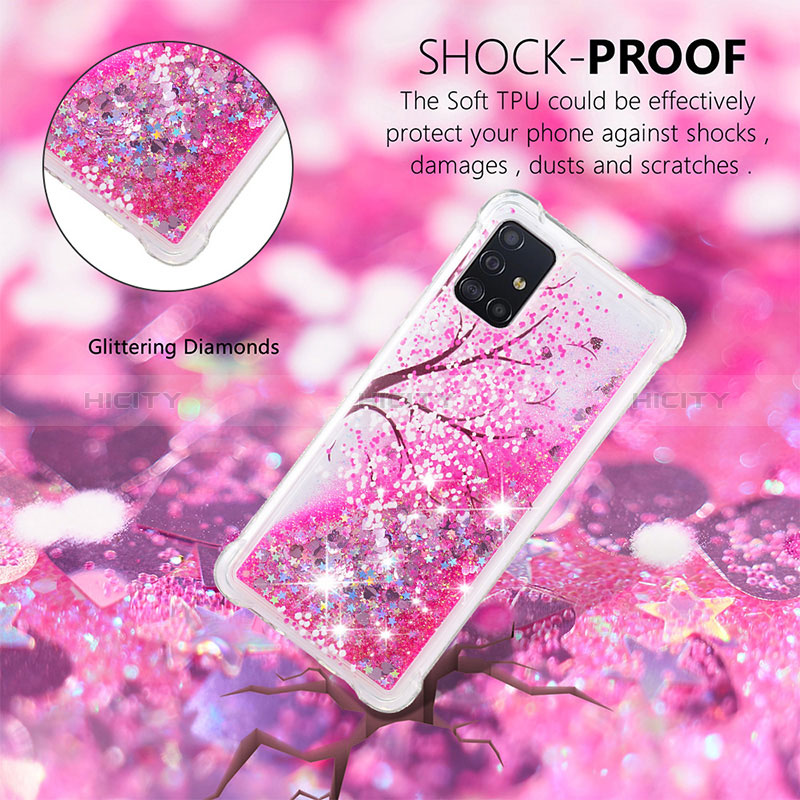 Funda Silicona Carcasa Goma Bling-Bling S03 para Samsung Galaxy M40S