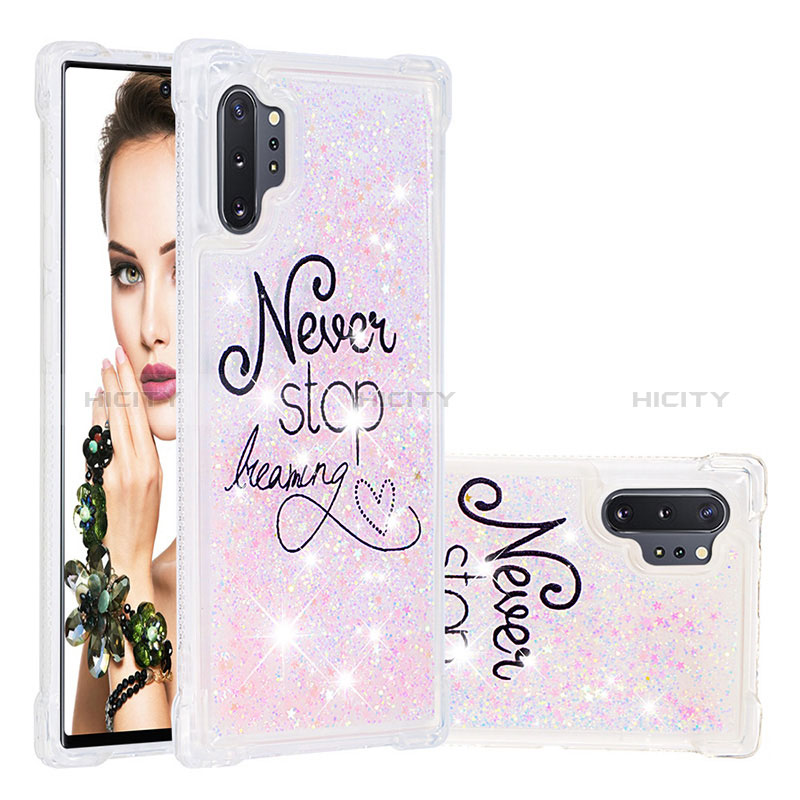 Funda Silicona Carcasa Goma Bling-Bling S03 para Samsung Galaxy Note 10 Plus 5G