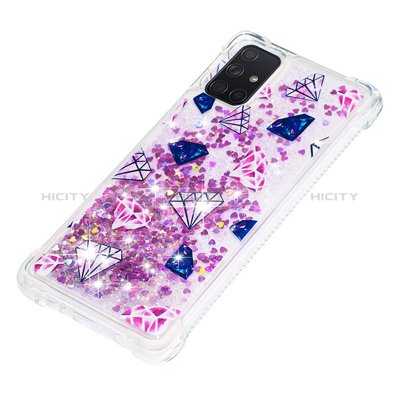 Funda Silicona Carcasa Goma Bling-Bling S04 para Samsung Galaxy A71 5G