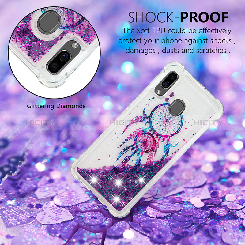 Funda Silicona Carcasa Goma Bling-Bling S04 para Samsung Galaxy M10S