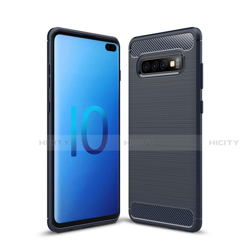 Funda Silicona Carcasa Goma Line C01 para Samsung Galaxy S10 Plus