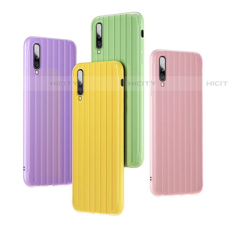 Funda Silicona Carcasa Goma Line C03 para Samsung Galaxy A70S