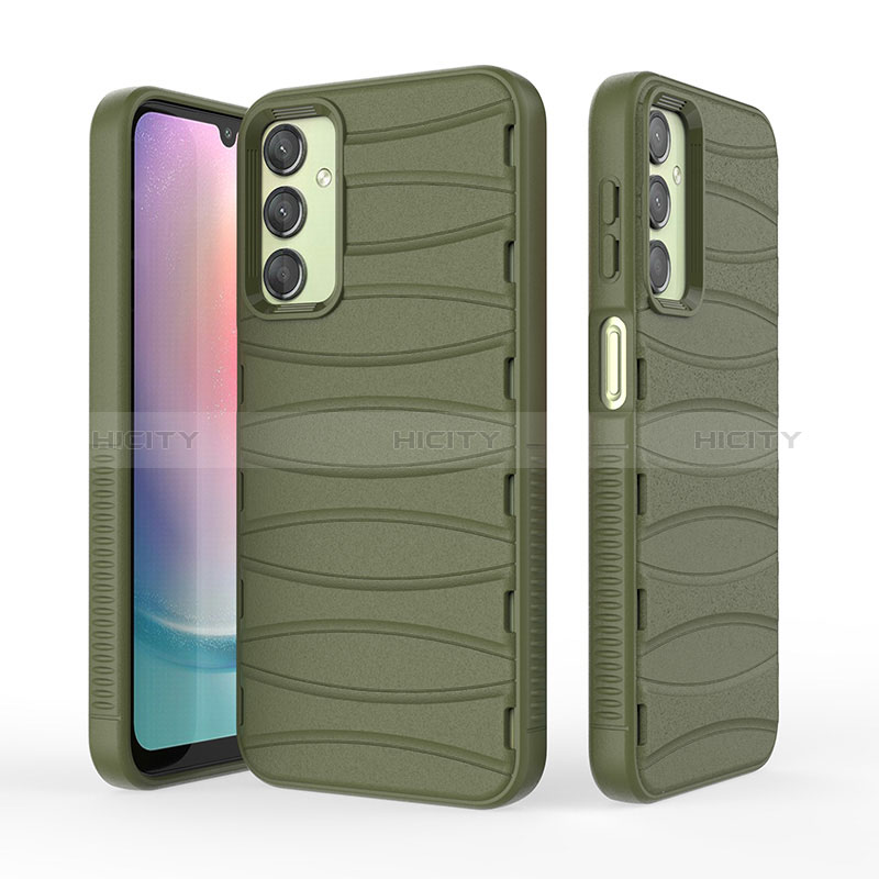 Funda Silicona Carcasa Goma Line KC1 para Samsung Galaxy A24 4G