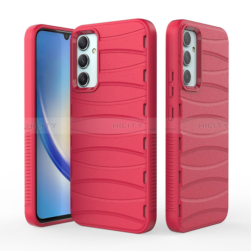 Funda Silicona Carcasa Goma Line KC1 para Samsung Galaxy A34 5G