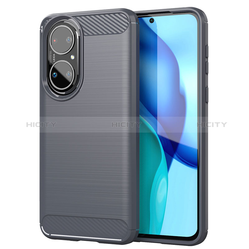 Funda Silicona Carcasa Goma Line MF1 para Huawei P50 Gris