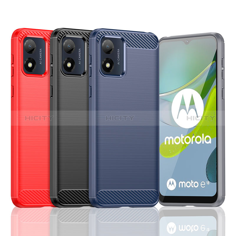 Funda Silicona Carcasa Goma Line MF1 para Motorola Moto E13