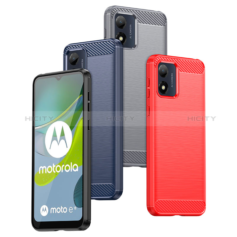 Funda Silicona Carcasa Goma Line MF1 para Motorola Moto E13