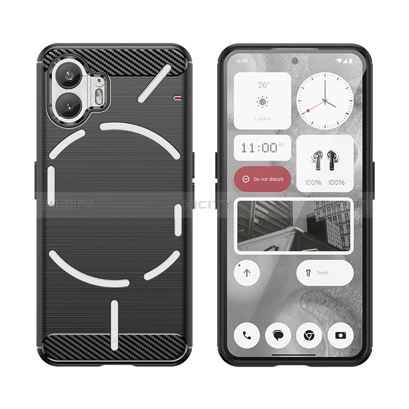 Funda Silicona Carcasa Goma Line MF1 para Nothing Phone 2