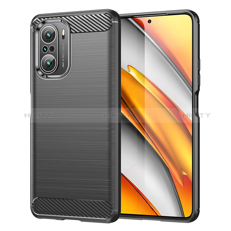 Funda Silicona Carcasa Goma Line MF1 para Xiaomi Mi 11i 5G Negro