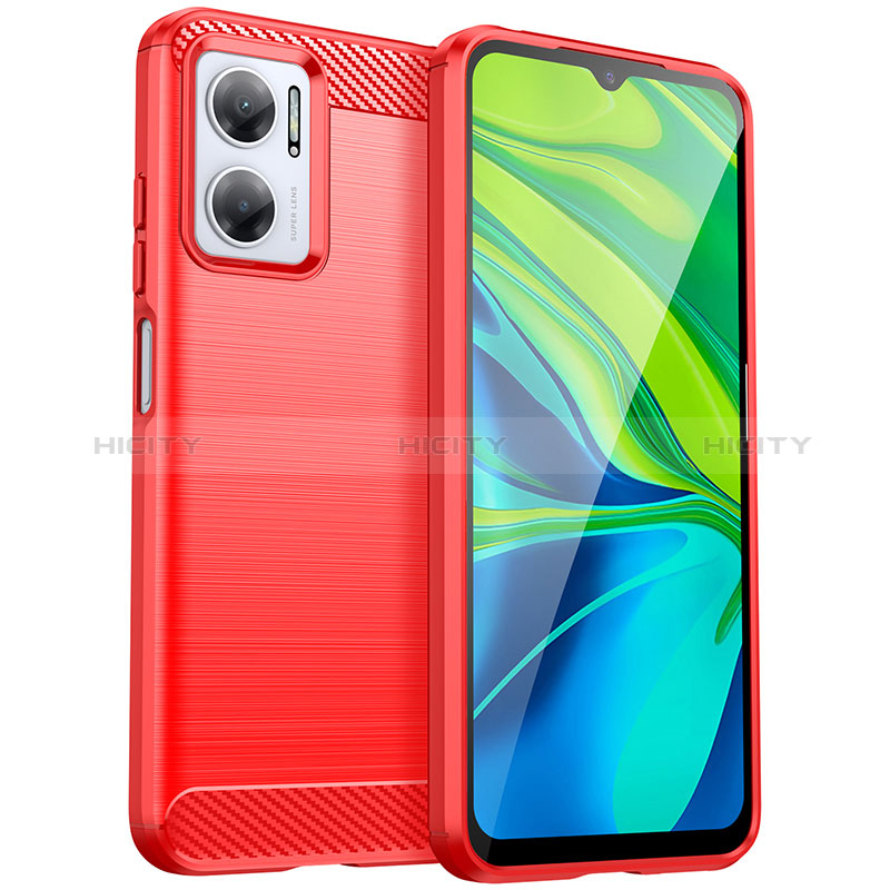 Funda Silicona Carcasa Goma Line MF1 para Xiaomi Redmi Note 11E 5G Rojo