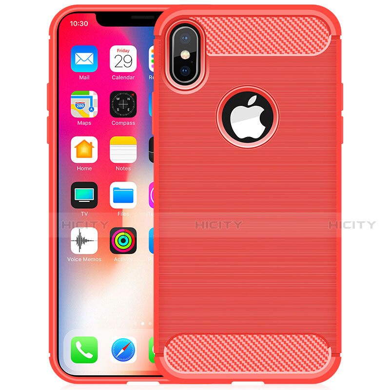 Funda Silicona Carcasa Goma Line para Apple iPhone X