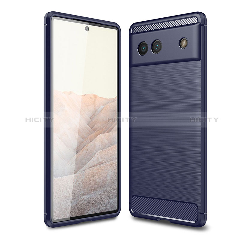 Funda Silicona Carcasa Goma Line para Google Pixel 6a 5G