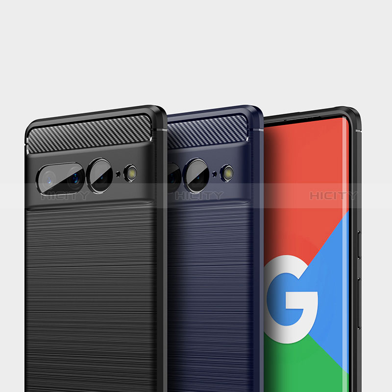 Funda Silicona Carcasa Goma Line para Google Pixel 7 Pro 5G