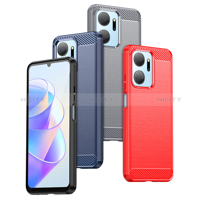 Funda Silicona Carcasa Goma Line para Huawei Honor X7a