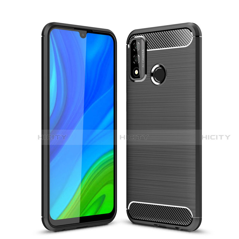 Funda Silicona Carcasa Goma Line para Huawei Nova Lite 3 Plus Negro