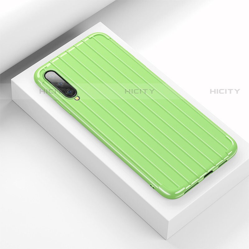 Funda Silicona Carcasa Goma Line para Huawei P Smart Pro (2019) Verde