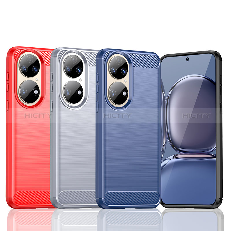 Funda Silicona Carcasa Goma Line para Huawei P50 Pro