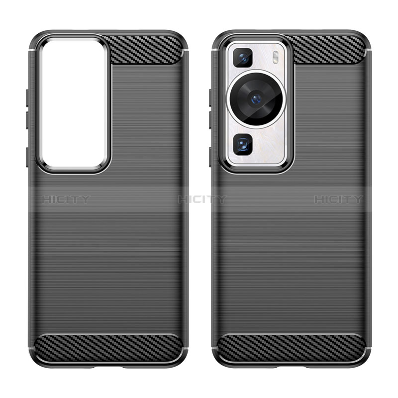 Funda Silicona Carcasa Goma Line para Huawei P60 Pro