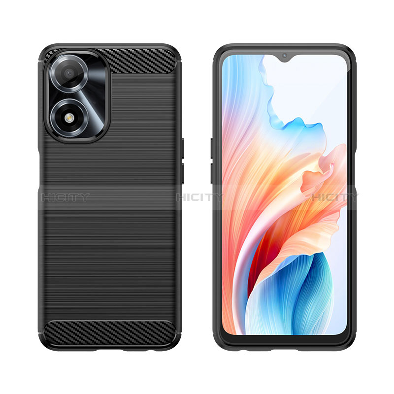 Funda Silicona Carcasa Goma Line para Oppo A2x 5G