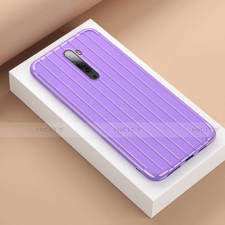 Funda Silicona Carcasa Goma Line para Oppo Reno2