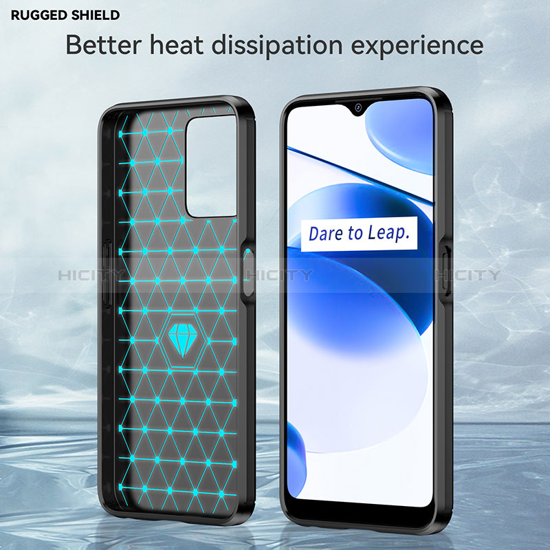 Funda Silicona Carcasa Goma Line para Realme C35