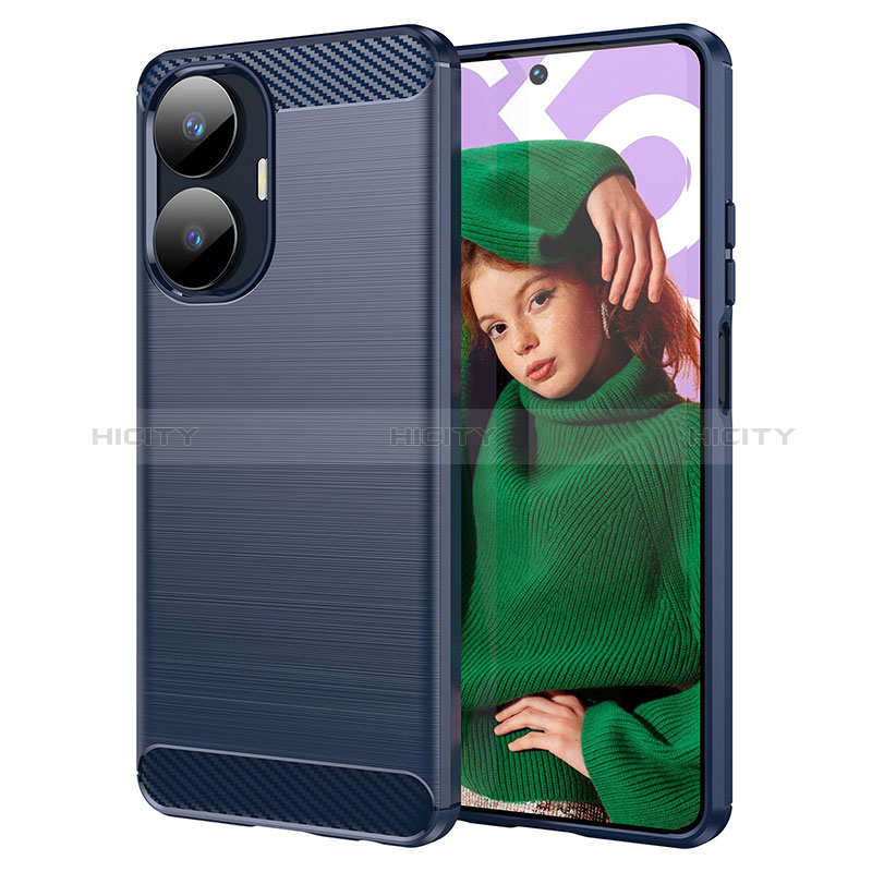 Funda Silicona Carcasa Goma Line para Realme C55