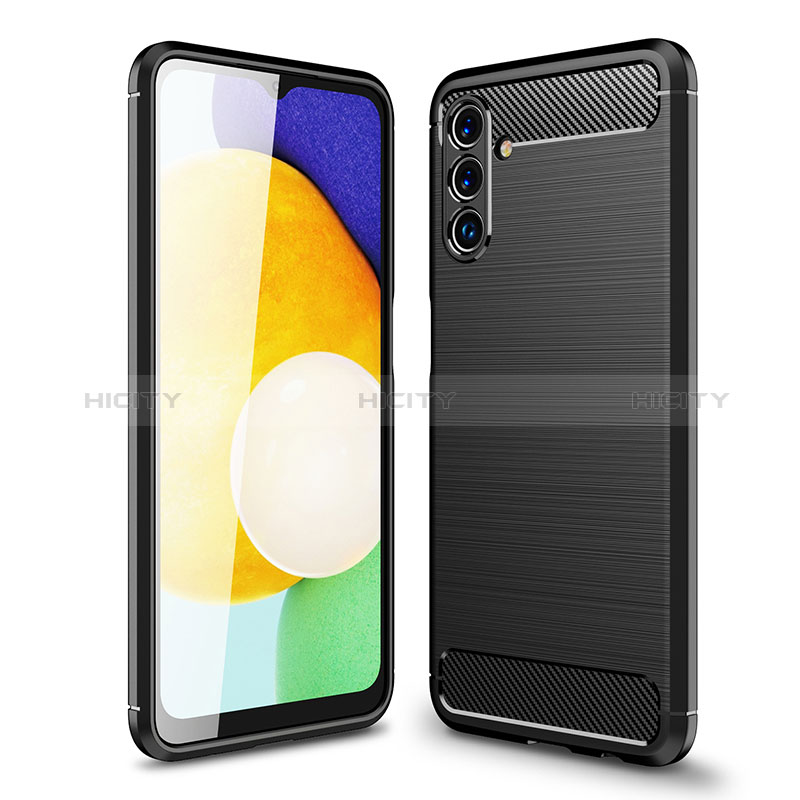 Funda Silicona Carcasa Goma Line para Samsung Galaxy A04s Negro