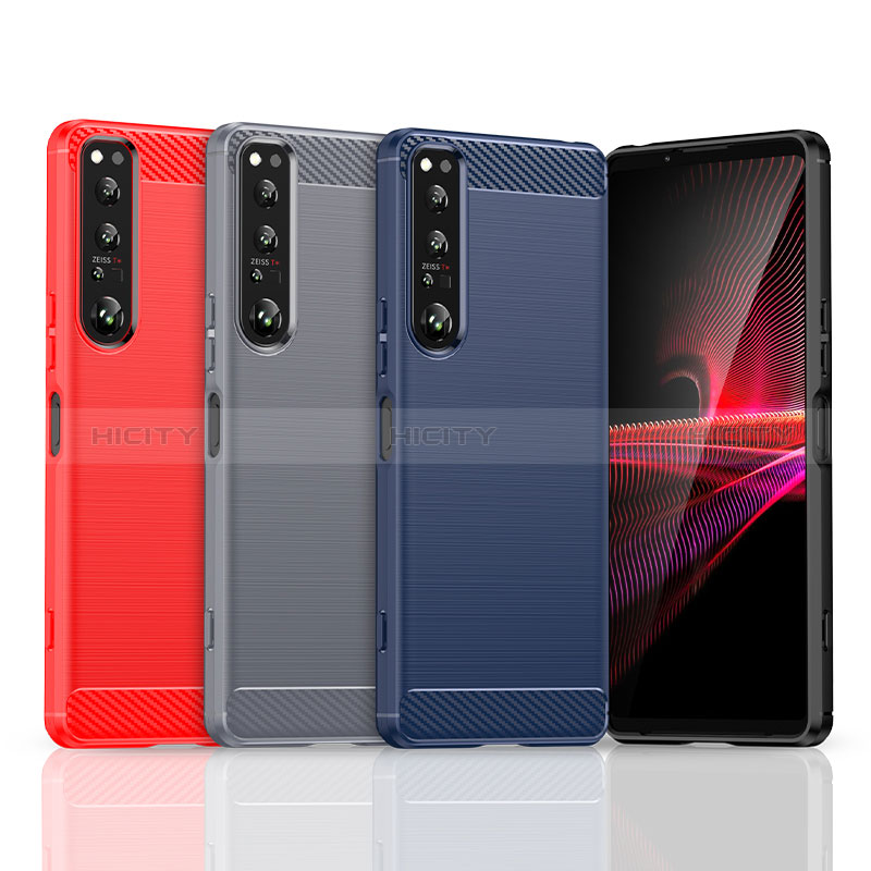 Funda Silicona Carcasa Goma Line para Sony Xperia 1 IV