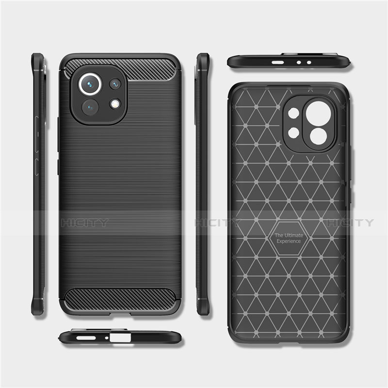 Funda Silicona Carcasa Goma Line para Xiaomi Mi 11 Lite 4G