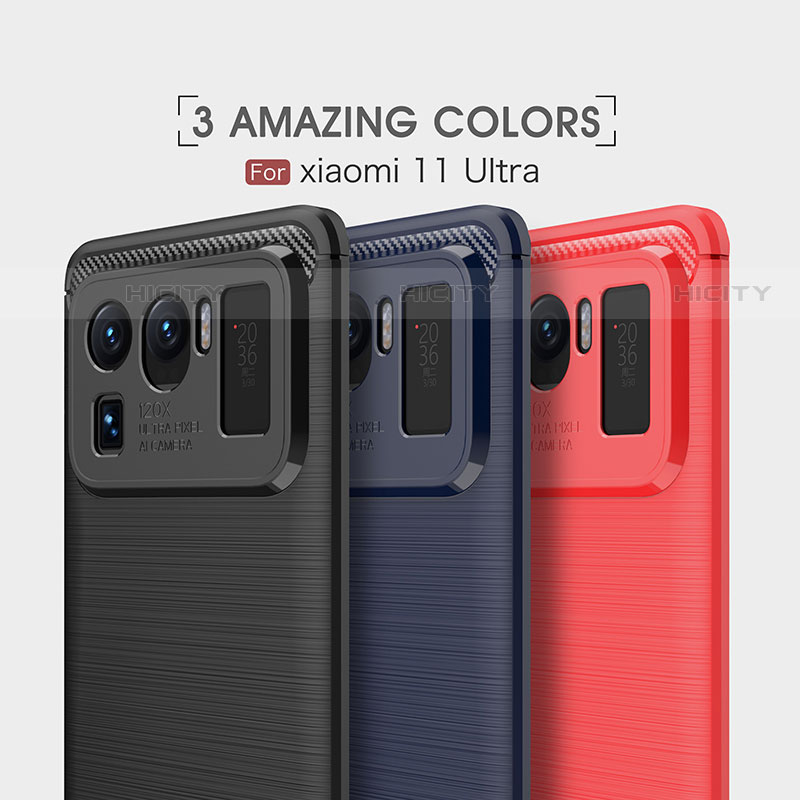 Funda Silicona Carcasa Goma Line para Xiaomi Mi 11 Ultra 5G