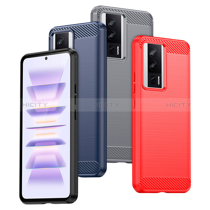 Funda Silicona Carcasa Goma Line para Xiaomi Poco F5 Pro 5G