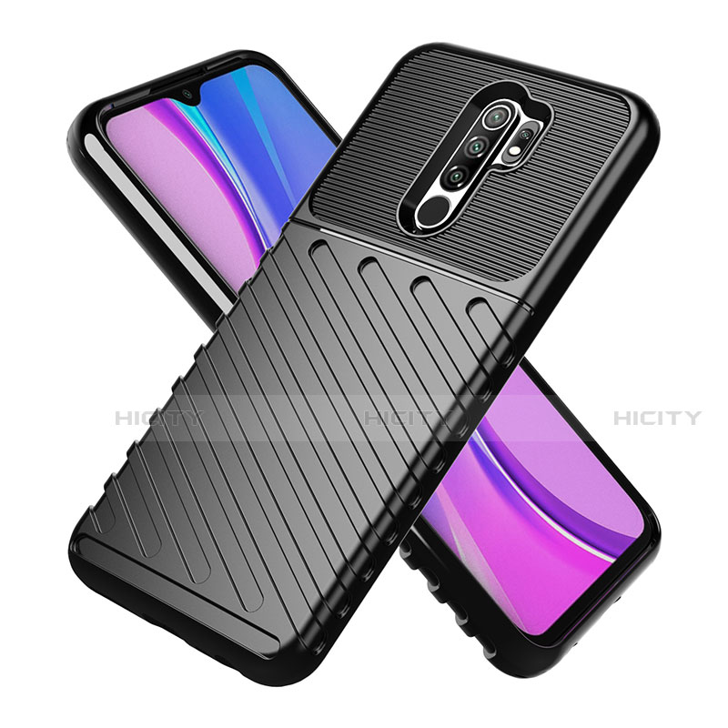 Funda Silicona Carcasa Goma Line para Xiaomi Redmi 9 Prime India