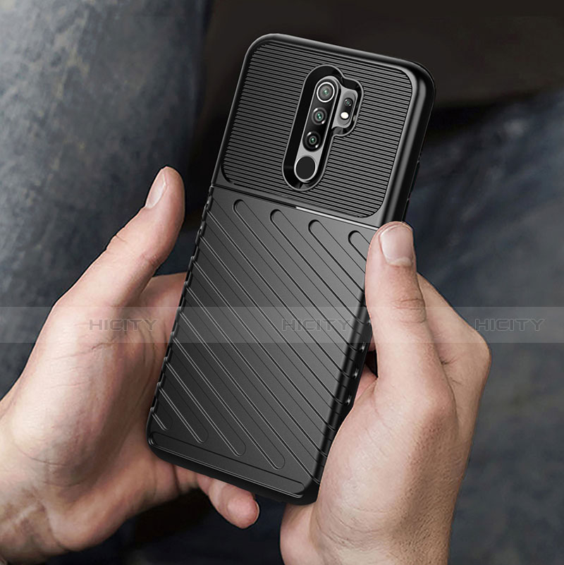 Funda Silicona Carcasa Goma Line para Xiaomi Redmi 9 Prime India