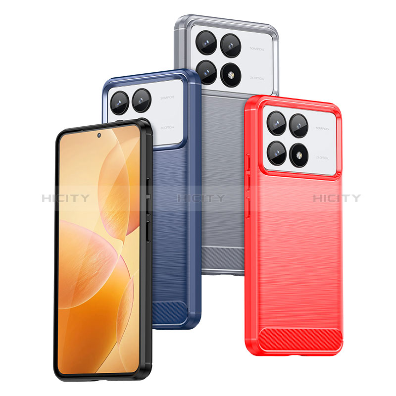 Funda Silicona Carcasa Goma Line para Xiaomi Redmi K70 5G