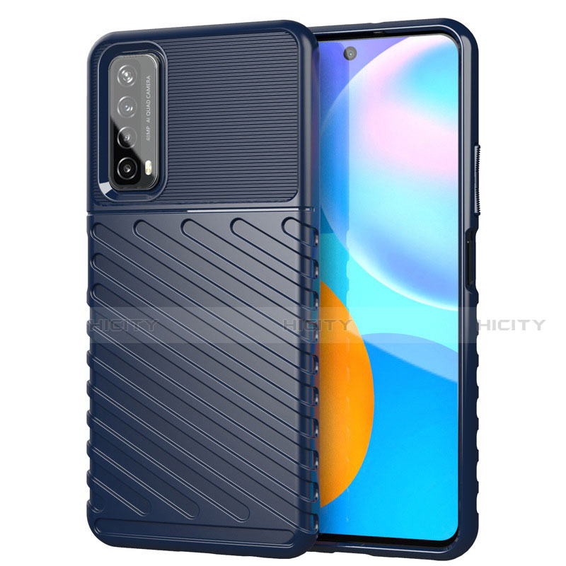 Funda Silicona Carcasa Goma Line S01 para Huawei Y7a