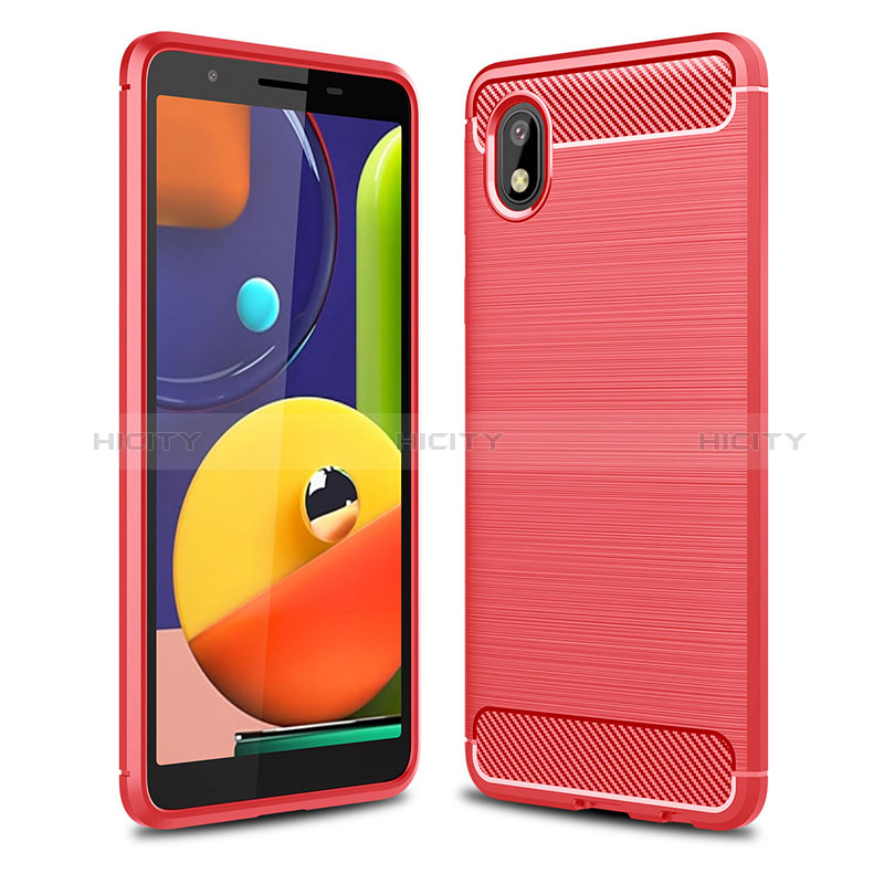 Funda Silicona Carcasa Goma Line WL1 para Samsung Galaxy M01 Core