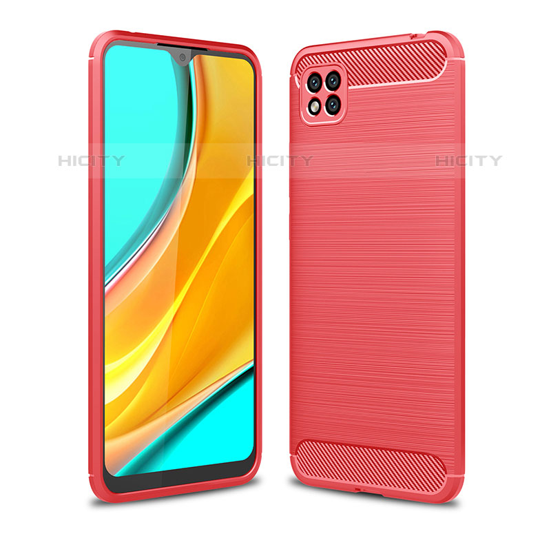 Funda Silicona Carcasa Goma Line WL1 para Xiaomi Redmi 10A 4G Rojo