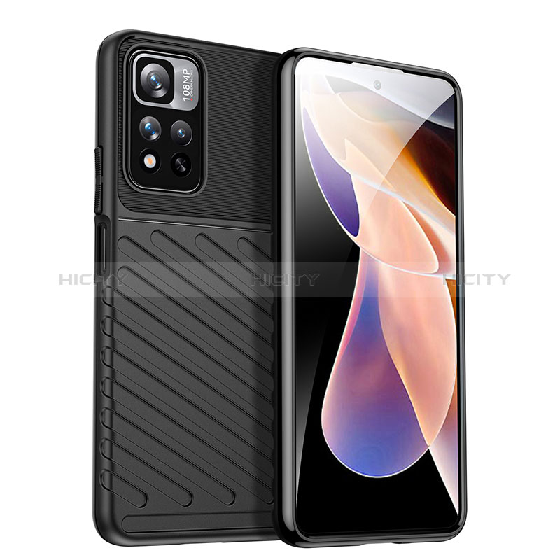 Funda Silicona Carcasa Goma Twill MF1 para Xiaomi Mi 11i 5G (2022) Negro