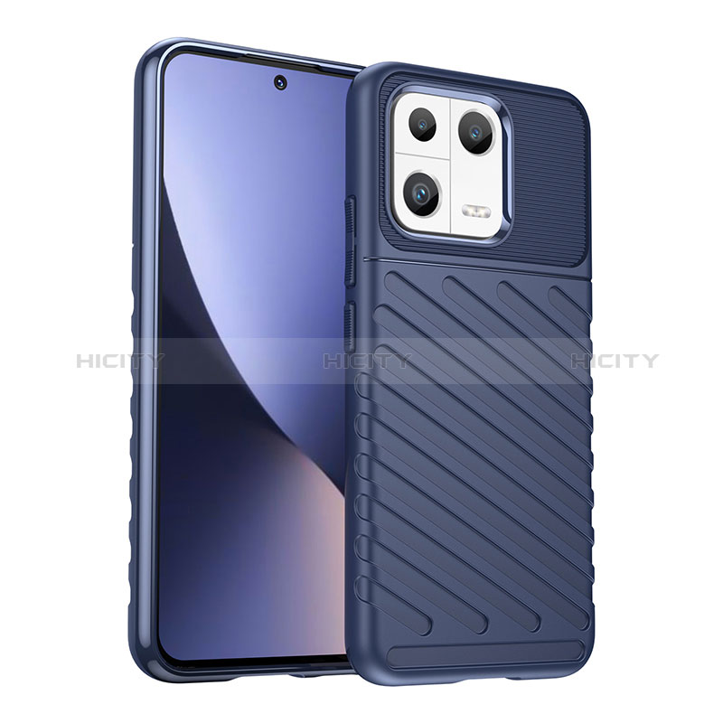 Funda Silicona Carcasa Goma Twill MF1 para Xiaomi Mi 13 5G Azul