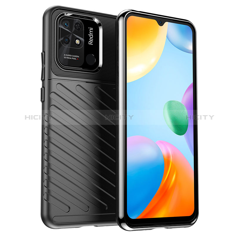 Funda Silicona Carcasa Goma Twill MF1 para Xiaomi Poco C40 Negro