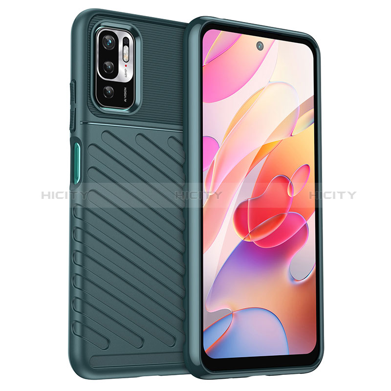 Funda Silicona Carcasa Goma Twill MF1 para Xiaomi POCO M3 Pro 5G Verde