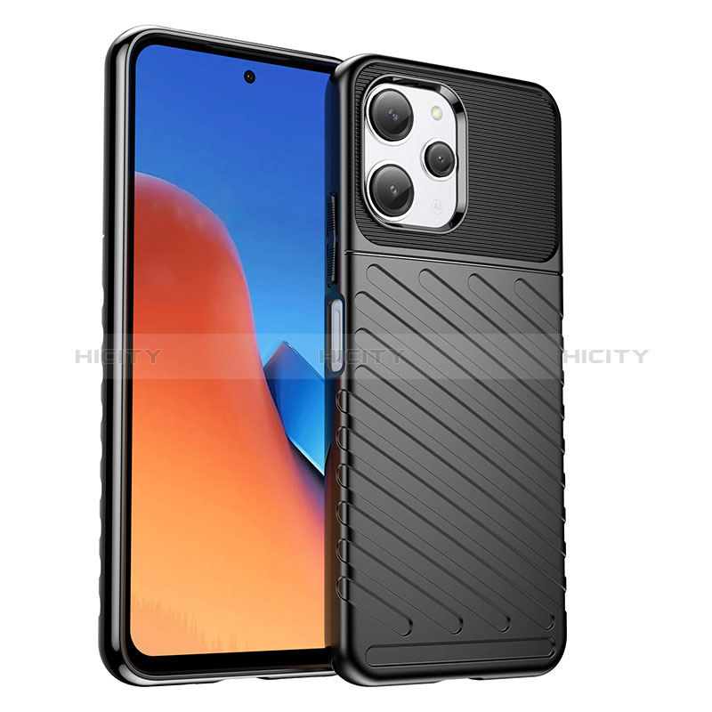 Funda Silicona Carcasa Goma Twill MF1 para Xiaomi Poco M6 Pro 5G Negro