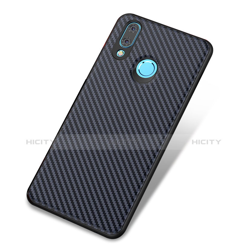 Funda Silicona Carcasa Goma Twill para Huawei Nova 3 Azul