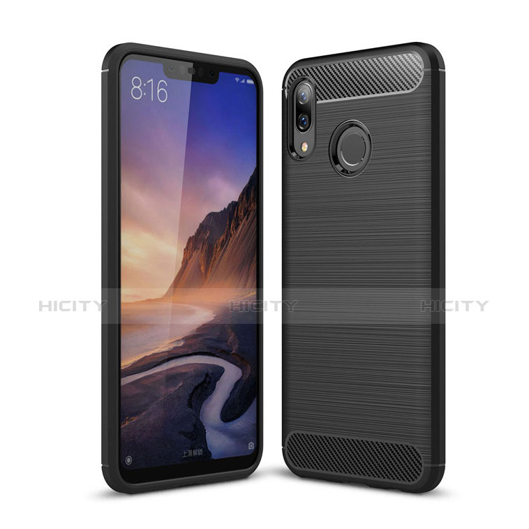 Funda Silicona Carcasa Goma Twill para Huawei Nova 3i Negro