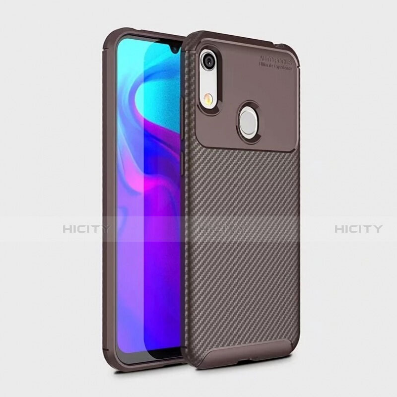 Funda Silicona Carcasa Goma Twill para Huawei Y6 Prime (2019) Marron