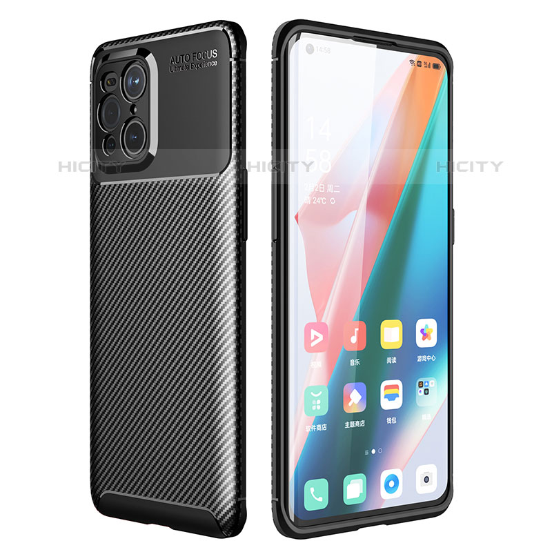 Funda Silicona Carcasa Goma Twill para Oppo Find X3 Pro 5G